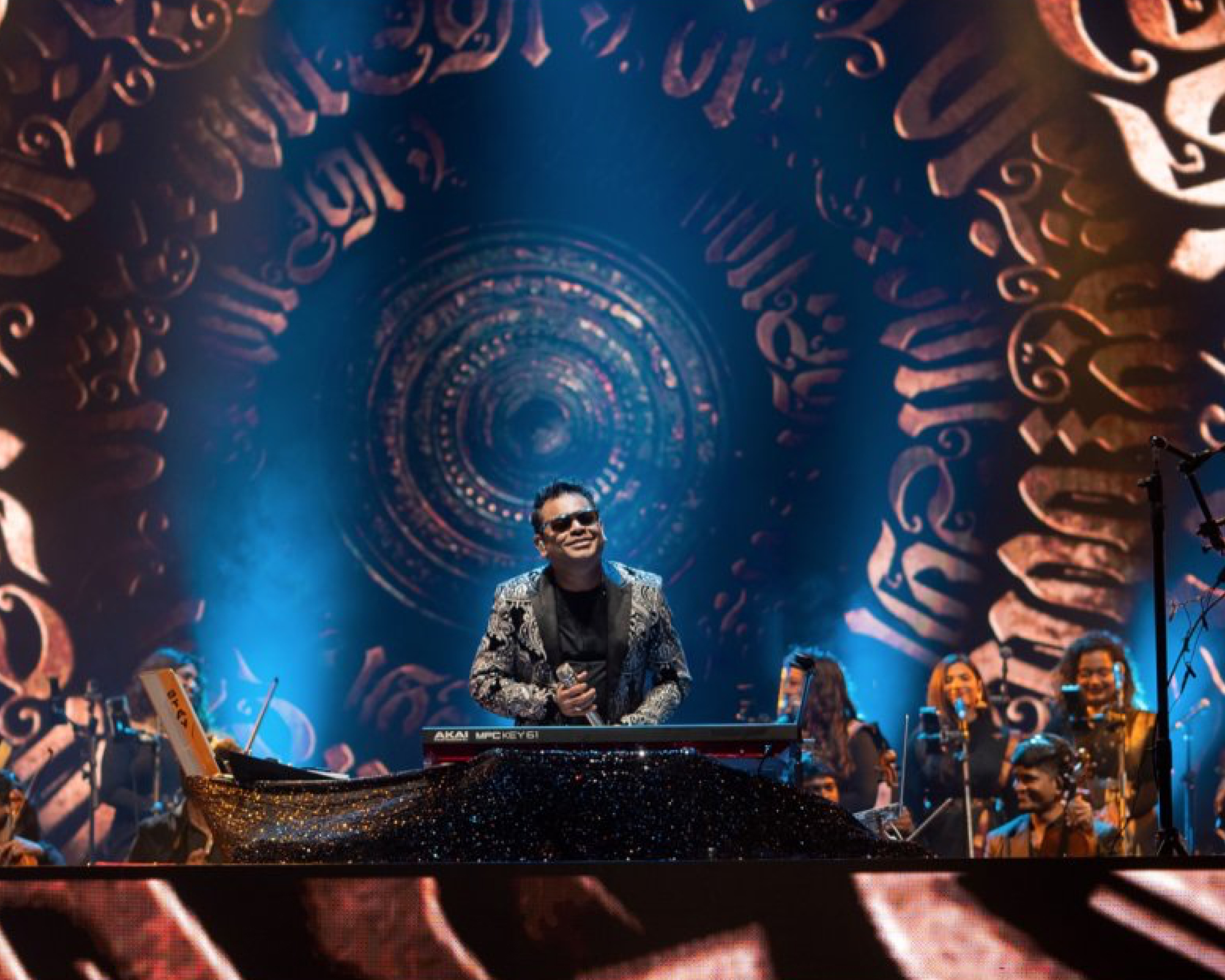A.R. Rahman concert backdrop