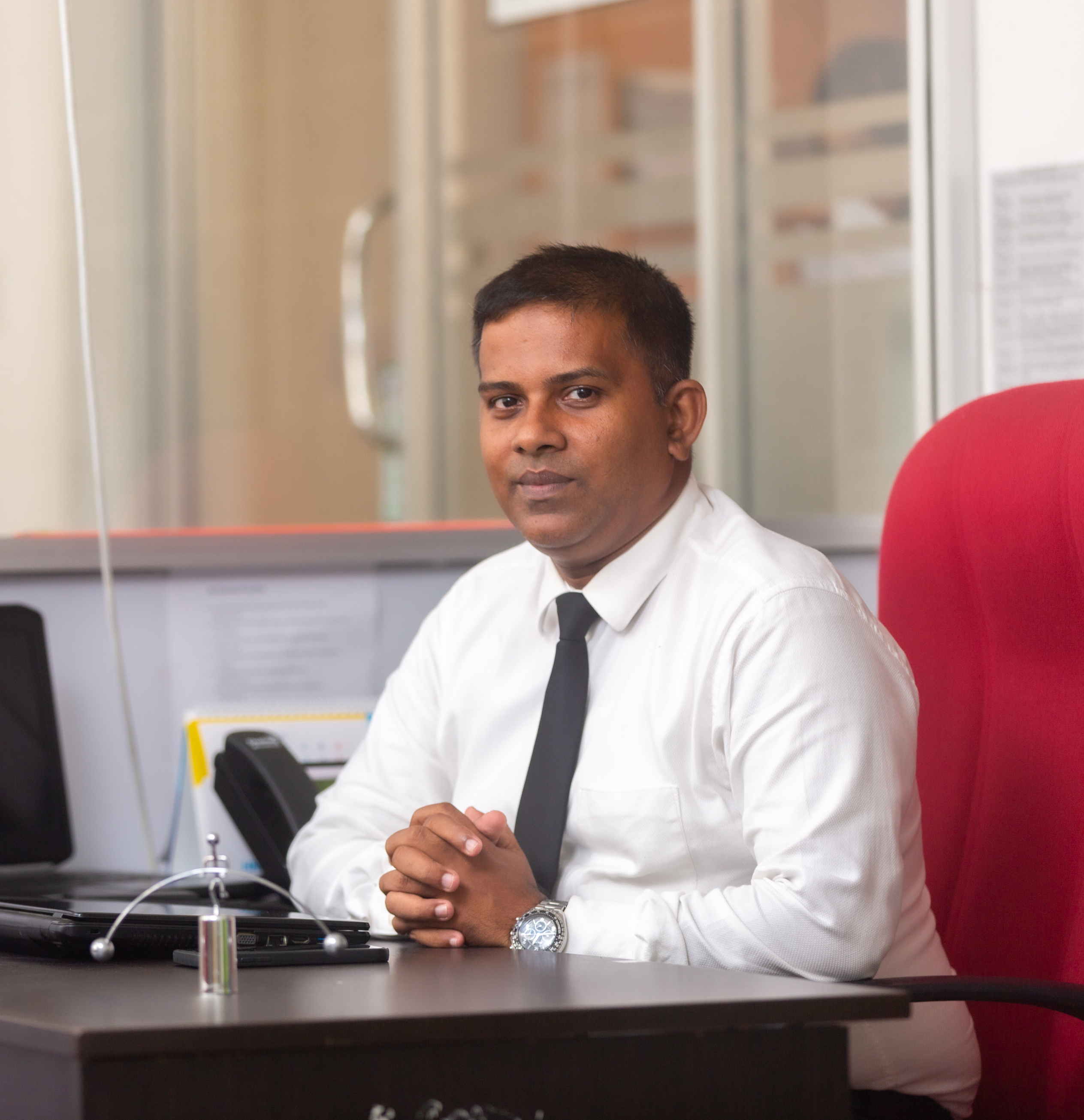 Portrait of Tharique Azeez
